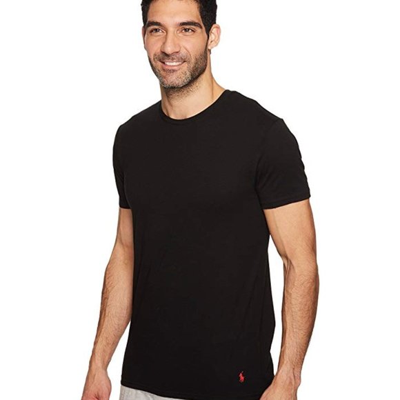 POLO RALPH LAUREN MEN'S PIMA JERSEY CREW-NECK - Picture 5 of 6